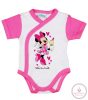 Disney Minnie rövid ujjú elöl patentos baba body, 44-es
