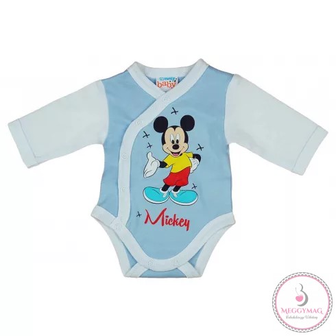 Disney Mickey hosszú ujjú body, 50-es