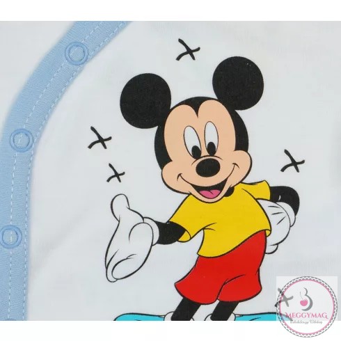 Disney Mickey rövid ujjú body fehér, 44-es