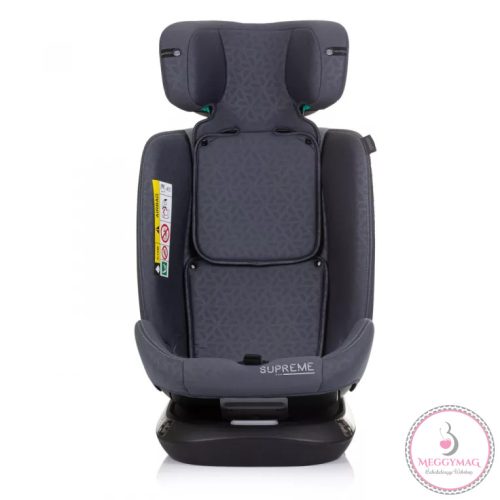 Chipolino Supreme autósülés Isofix 40-150cm - Granite