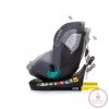 Chipolino Supreme autósülés Isofix 40-150cm - Granite