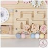 Moni Toys Montessori matatófal FARMOS, órával, állatokkal KÉSZLETEN A BOLTBAN!