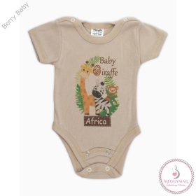 RÖVID UJJÚ BODY - BÉZS - AFRIKA 50