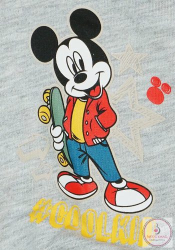 Disney Mickey "Cool kid" fiú kertésznadrág, 86-os