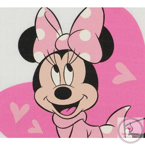 Disney Minnie szívecskés textil pelenka 70x70cm