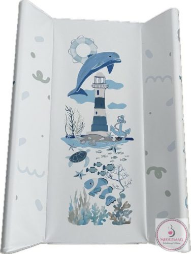 Merev pelenkázó lap 50*70 cm Sea world 