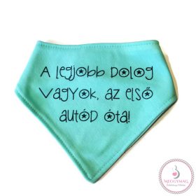 Feliratos nyálkendő, kifordítható