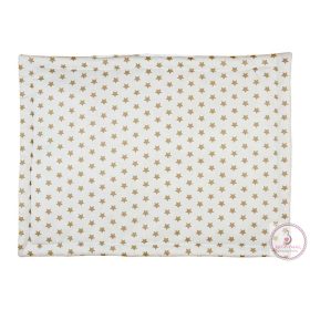 Bébi mintás kispárna 35*45 cm bézs 