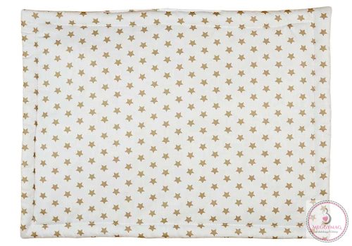 Bébi mintás kispárna 35*45 cm bézs 