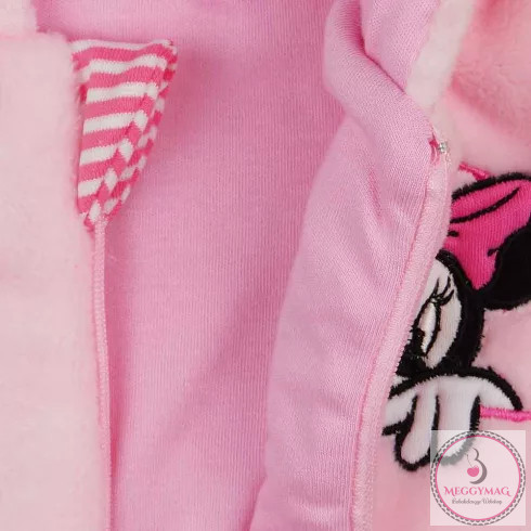 Kapucnis wellsoft baba overál Minnie egér mintával, 86-os