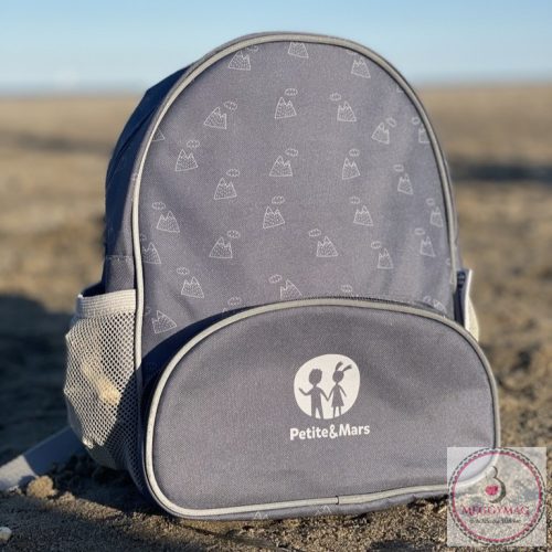PETITE&MARS Gyermek hátizsák Backie Grey Hills