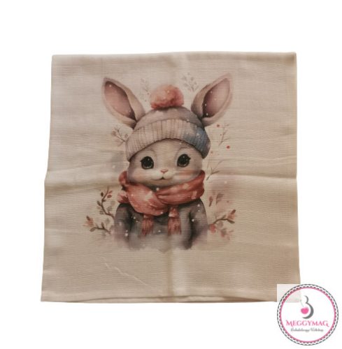 Mintás textil pelenka  - Nyuszi