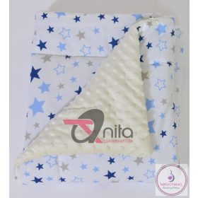   Minky babapléd – K365 -ekrü – 75 x 100 cm KÉSZLETEN A BOLTBAN! 
