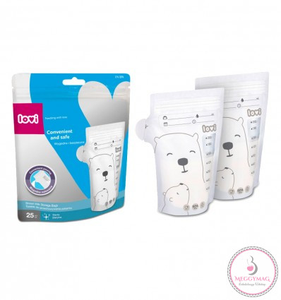 Lovi Tejtároló zacsók 200 ml 25 db.