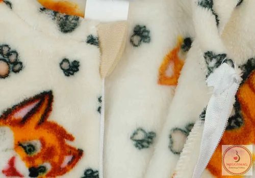 Mintás hosszú ujjú wellsoft hálózsák 3,5 TOG, 56-os