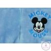 Kapucnis bélelt wellsoft baba overál Mickey egér mintával, 68-as