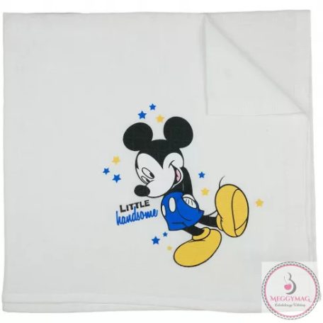 Disney Mickey mintás textil pelenka 70x70cm