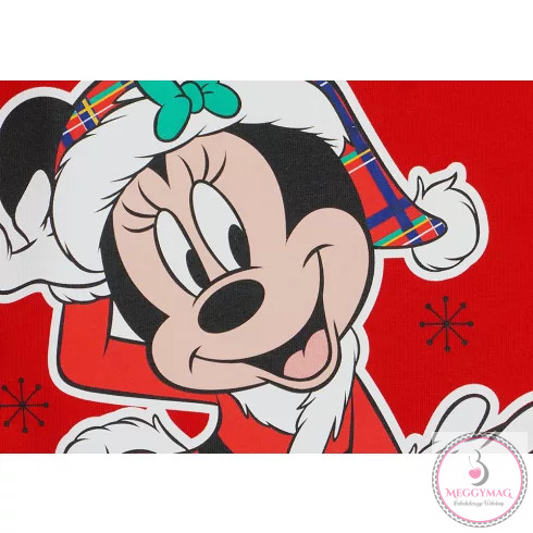 Disney Minnie karácsonyi lányka ruha, 80-as