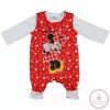 Disney Minnie szívecskés 2 részes baba szett 2:1 méret, 80-86