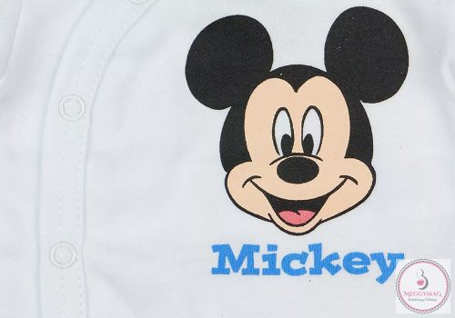 Disney Mickey hosszú ujjú baba body fehér, 62-es