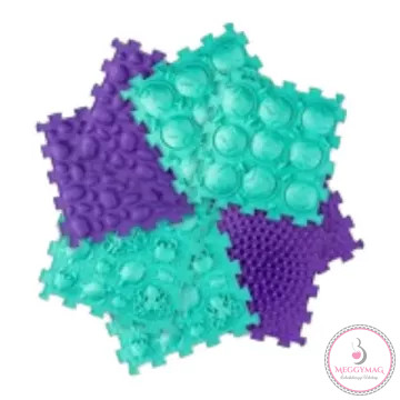 Ortho Puzzle: Ortopédiai masszázs szőnyeg szett, 10 db-os – Adventure