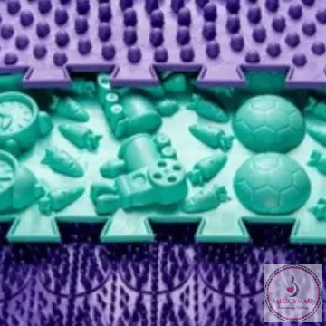 Ortho Puzzle: Ortopédiai masszázs szőnyeg szett, 10 db-os – Adventure