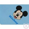 Kapucnis frottír törölköző Mickey egér mintával 100x100 cm