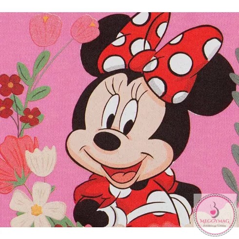 Pamut babatakaró - Minnie egér mintával 70x90cm