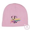 Vékony kislány baba sapka Minnie mintával, 1 (37cm fejátmérő)