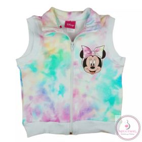 Batikolt kislány mellény MInnie egér mintával, 92-es