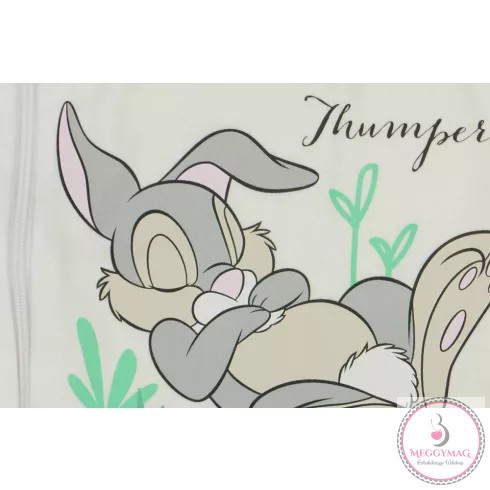 Hosszú ujjú baba hálózsák Thumper nyuszi mintával 1,5 TOG, 80-as