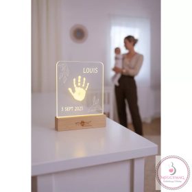   Petit Artichaut kéz- és láblenyomat készítő készlet integrált világítással KÉSZLETEN A BOLTBAN!