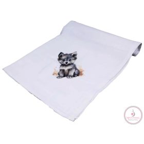 Mintás textil-tetra kifogó-törölköző 140x140 Kutyus 
