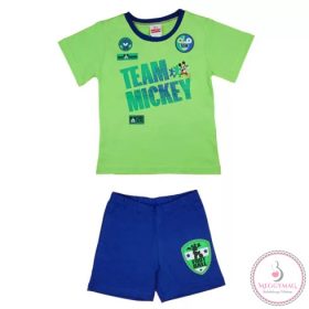   Kétrészes nyári kisfiú szett Mickey egér mintával, 92-es