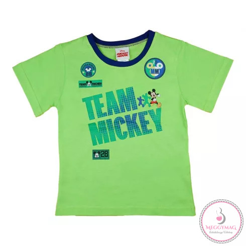 Kétrészes nyári kisfiú szett Mickey egér mintával, 92-es