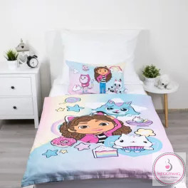 Gabi babaháza Sugar Dream gyerek, ovis ágyneműhuzat 100×135cm, 40×60 cm