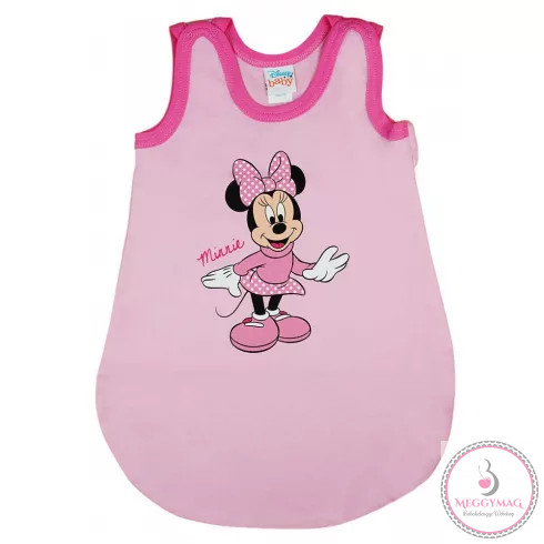 Ujjatlan vékony nyári hálózsák Minnie egér mintával 1 TOG, 74-es