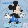 Hosszú ujjú baba body Mickey mintával, 62-es