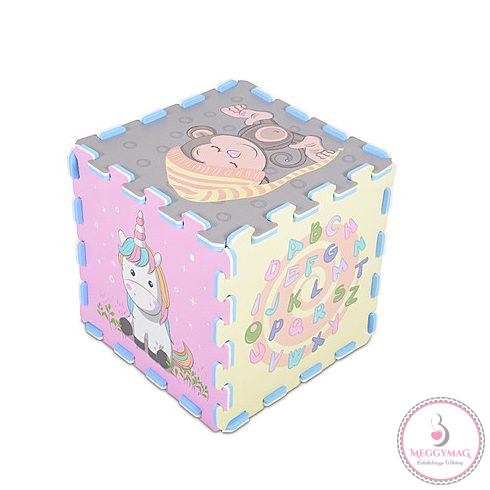 HABTAPI 9 db-os puzzle pasztel ÁLLATOS KÉSZLETEN A BOLTBAN! 