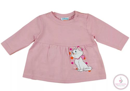 3 részes baba szett Marie cica mintával, 86-os