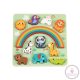 MONI 2IN1 balance puzzle egyensúlyozó állatok SZIVÁRVÁNY, KÉSZLETEN A BOLTBAN!
