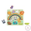 MONI 2IN1 balance puzzle egyensúlyozó állatok SZIVÁRVÁNY, KÉSZLETEN A BOLTBAN!
