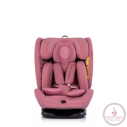 Chipolino Techno iGrow autósülés Isofix 40-150cm - powder pink
