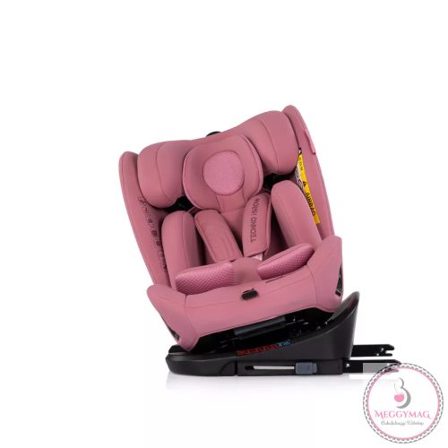 Chipolino Techno iGrow autósülés Isofix 40-150cm - powder pink