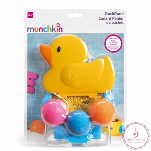 Munchkin fürdőjáték - DuckDunk / kacsa kosár