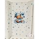 Merev pelenkázó lap 50*70 cm Maci kék 