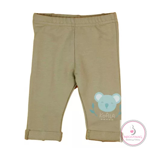 3 részes baba szett koalás mintával, 62-es, nadrágján foltos!