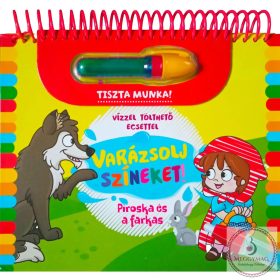 Varázsolj színeket! - Piroska és a farkas