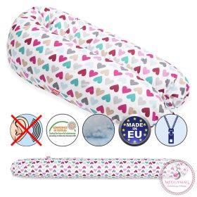   Scamp szoptatós párna univerzális pamut Colorful Heart SZPE161