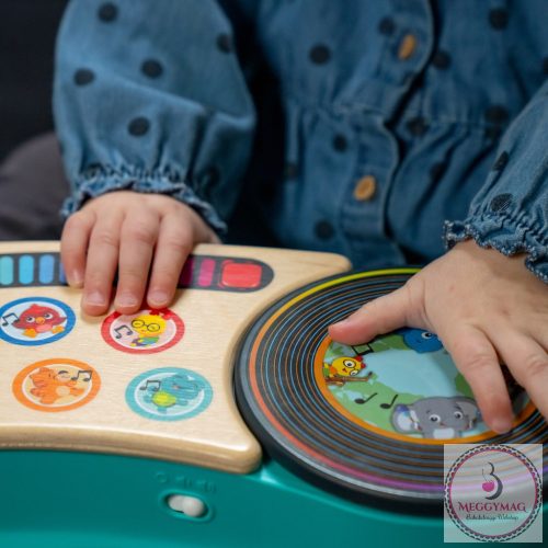 BABY EINSTEIN Zenélő játék Gramofón DJ Discovery™ Magic Touch™ HAPE 6hó+